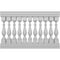 Ekena Millwork Traditional Balustrade Railing Kit Style N (5 7/8" On-Center Spacing to Pass 4" Sphere Code) BALK41X060TRN - alternate 1